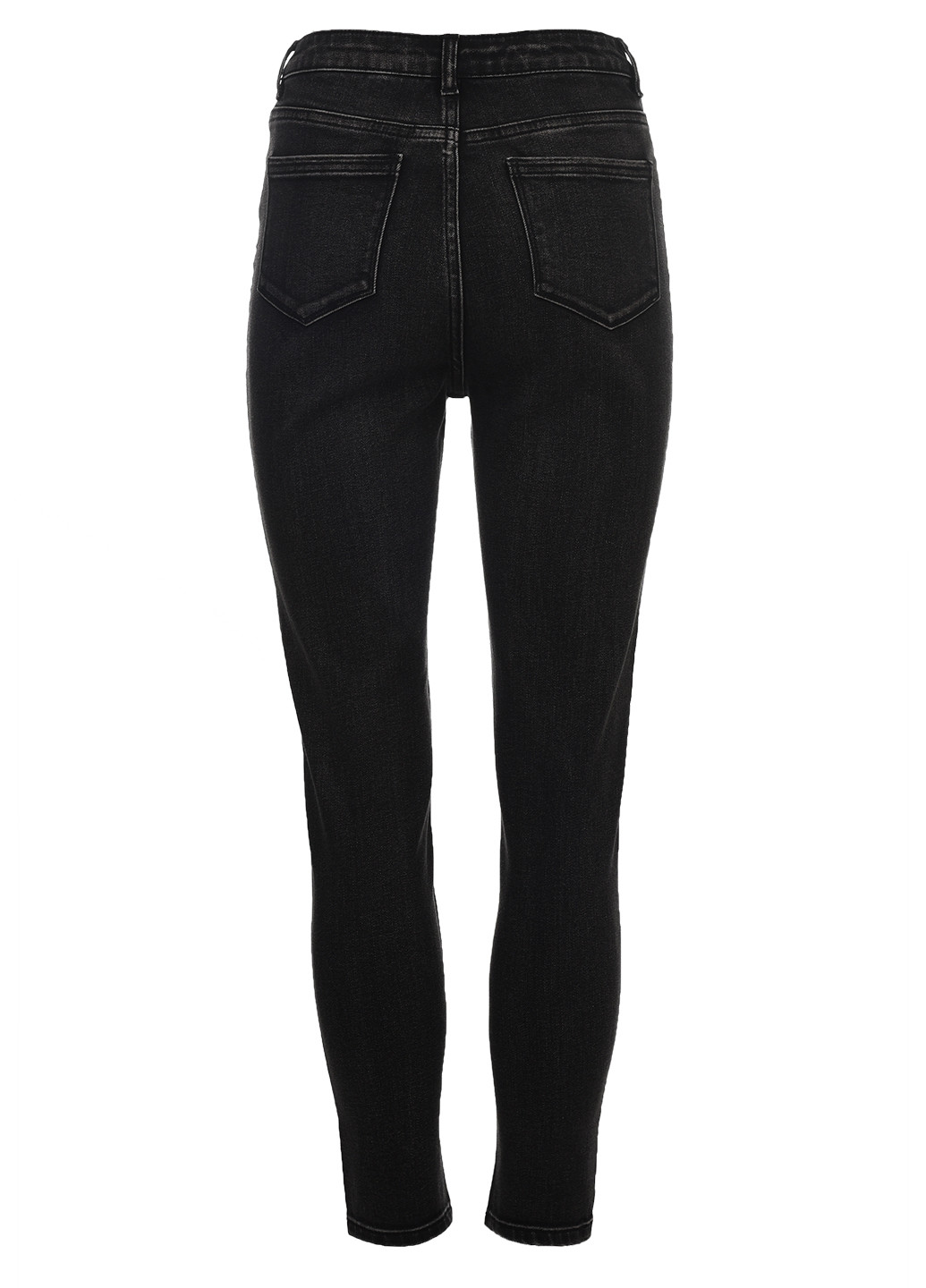Темно-серые джинсовые демисезонные зауженные брюки LOVE REPUBLIC