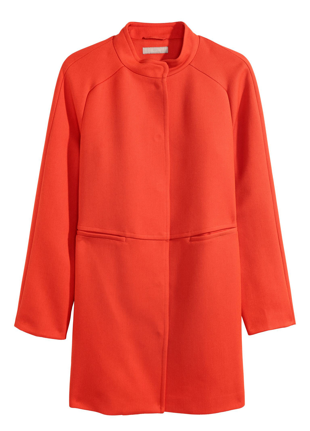 Оранжевое демисезонное Пальто однобортное H&M