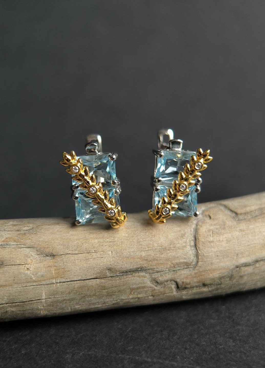 Серьги Silver Flame (369649407)