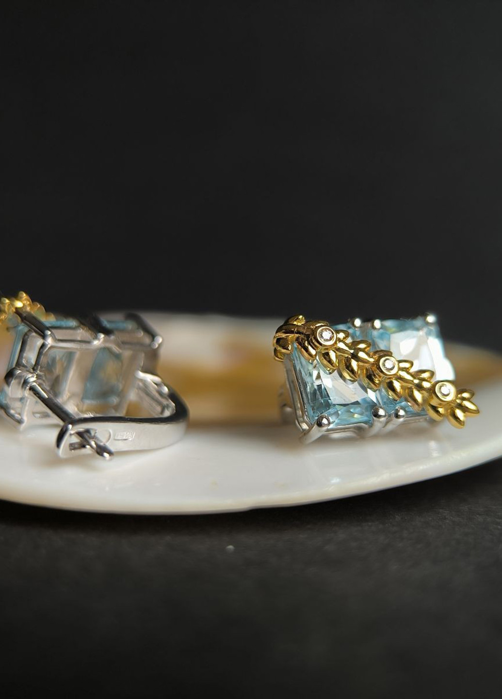 Серьги Silver Flame (369649407)