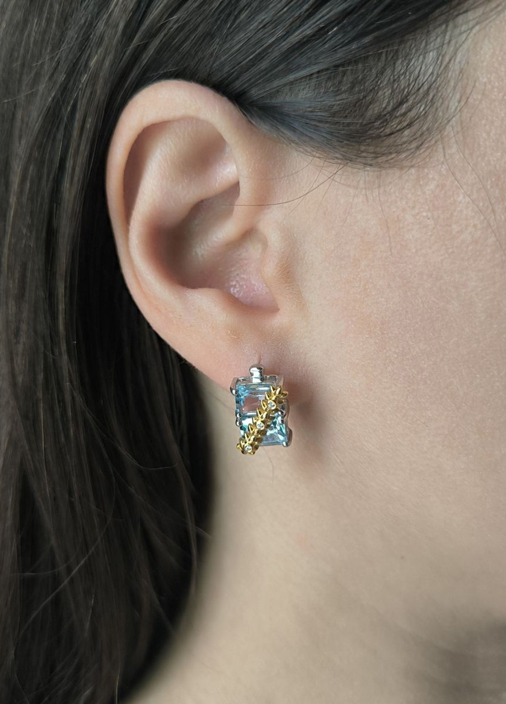 Серьги Silver Flame (369649407)