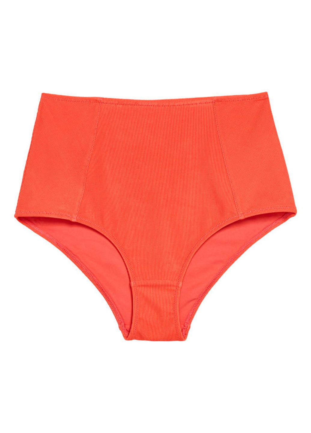 Оранжевые купальные трусики фактурные H&M