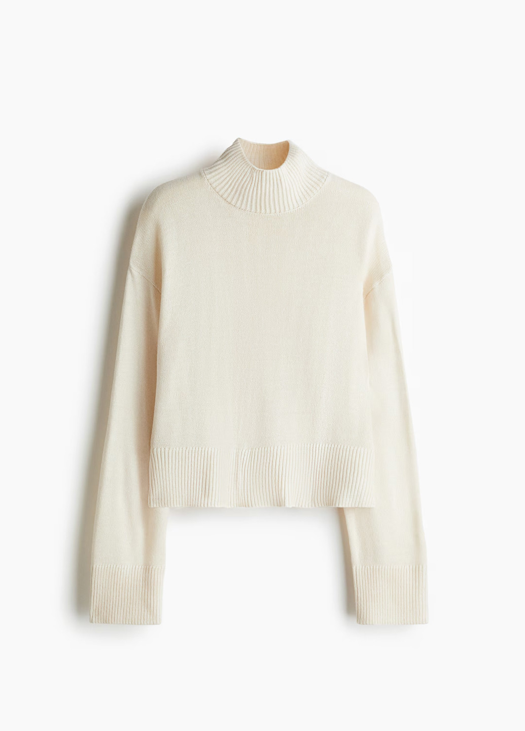 Кремовый демисезонный свитер джемпер H&M