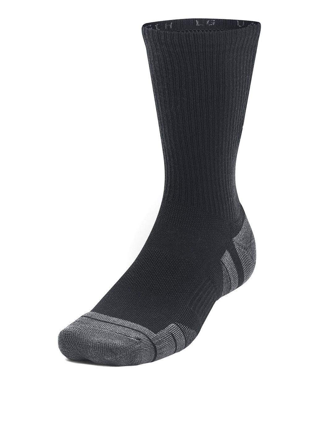 Чорні шкарпетки (3 пари) Under Armour однотонні (267579487)