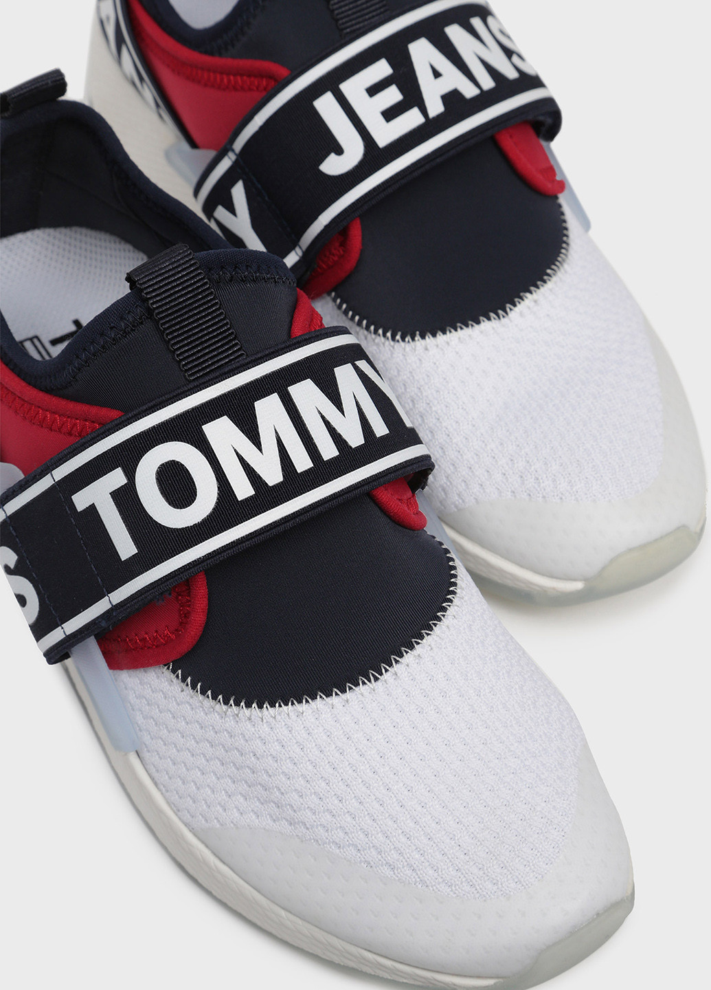 Білі осінні кросівки Tommy Hilfiger