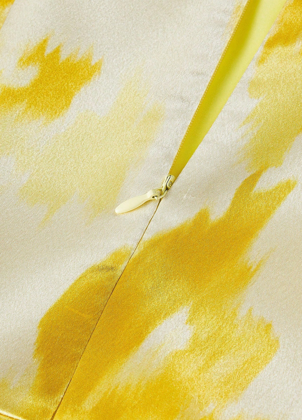 Желтое кэжуал платье SHEIN с рисунком