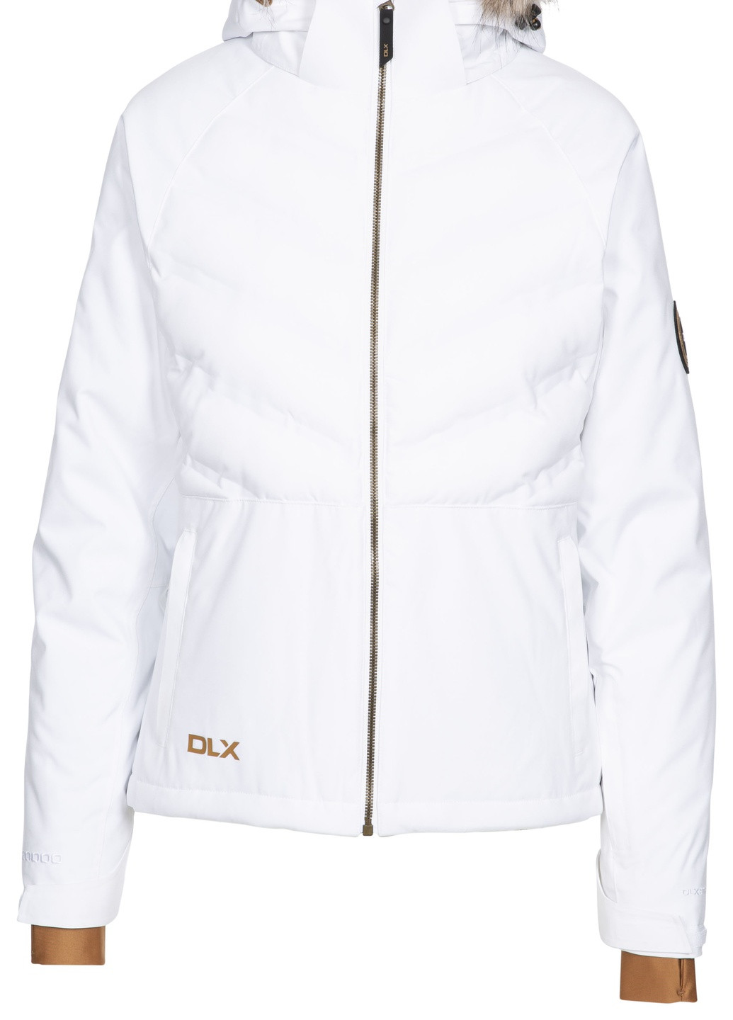 Белая зимняя куртка Trespass ELISABETH - FEMALE DLX SKI JKT