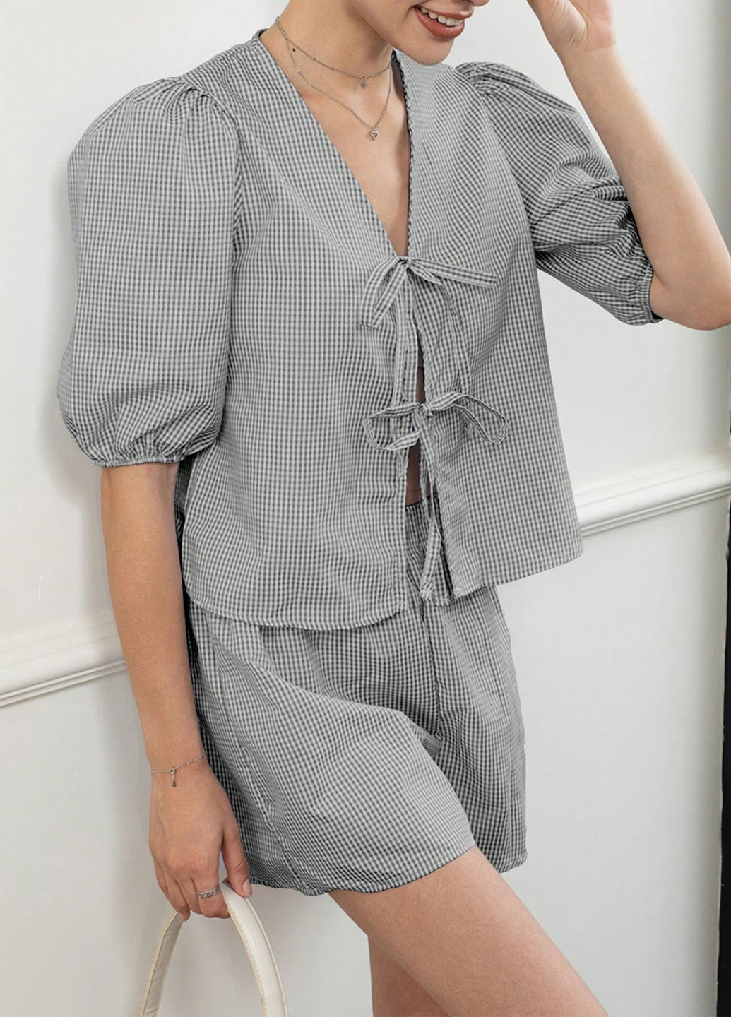 Костюм (блуза, шорты) SHEIN (323619415)