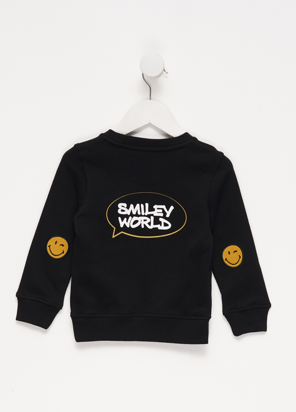 Черный свитшот Cool Club надпись флокирование (304629563)