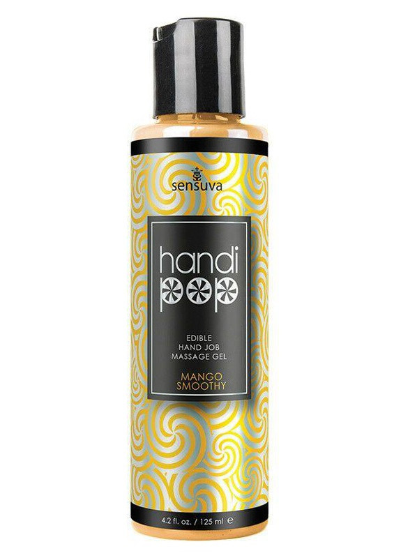 Лубрикант для оральных ласк вкусовой - Handipop Mango Smoothie манго 125 мл (SO3206) Sensuva (253531647)