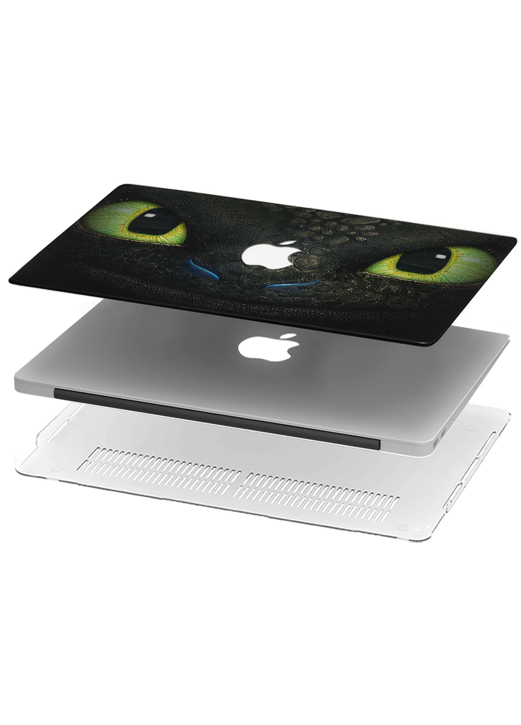 Чохол пластиковий для Apple MacBook Pro 13 A1706 / A1708 / A1989 / A2159 / A1988 Як приручити дракона Беззубик (9648-1834) MobiPrint (218505532)