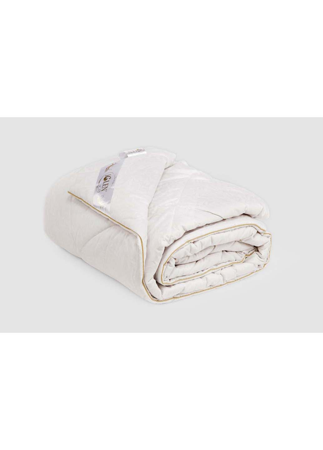 Одеяло из овечьей шерсти в жаккардовом дамаске Демисезонное 160х215 см Iglen (254103978)