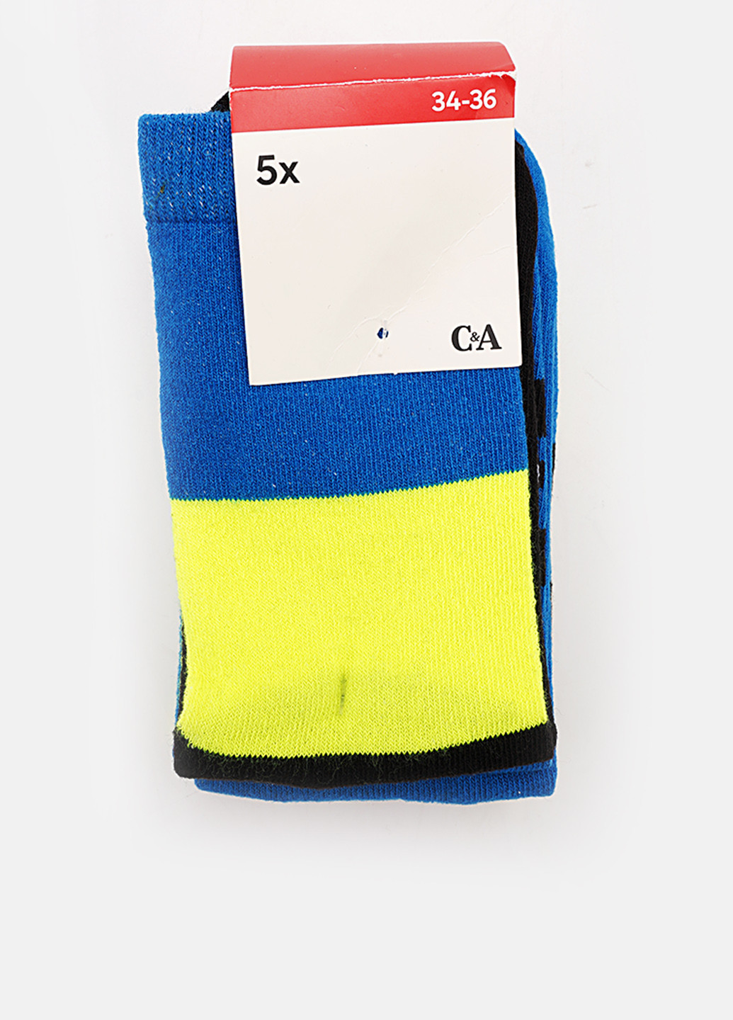 Комбіновані шкарпетки (3 пари) C&A написи демісезон (336186174)