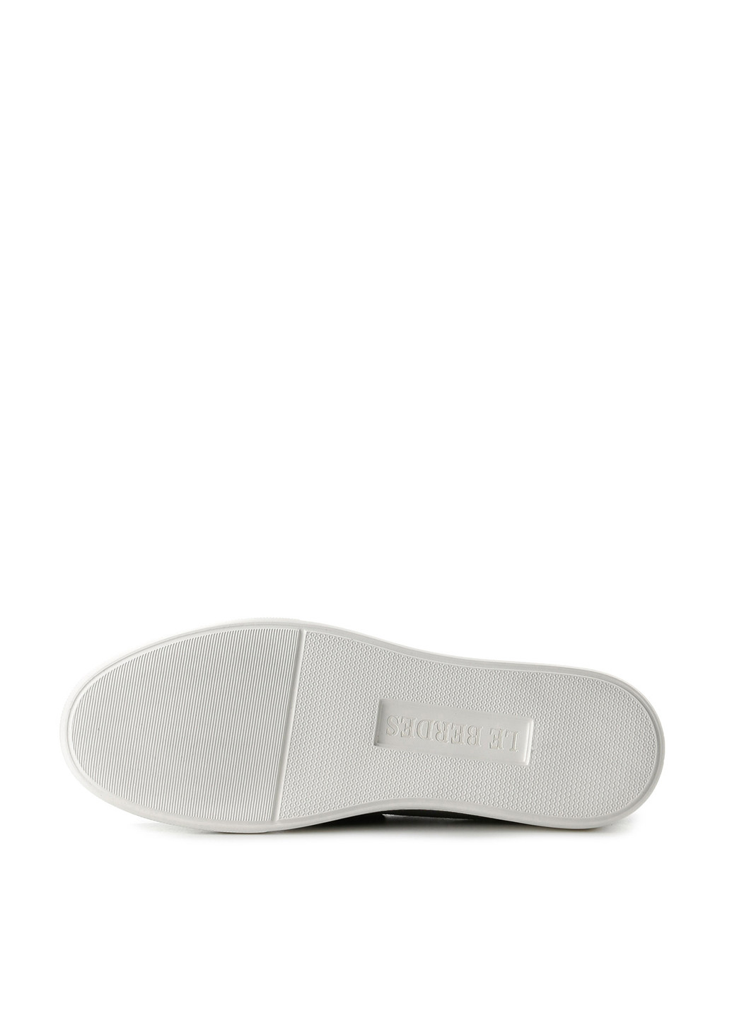 Синие слипоны Le'BERDES с белой подошвой