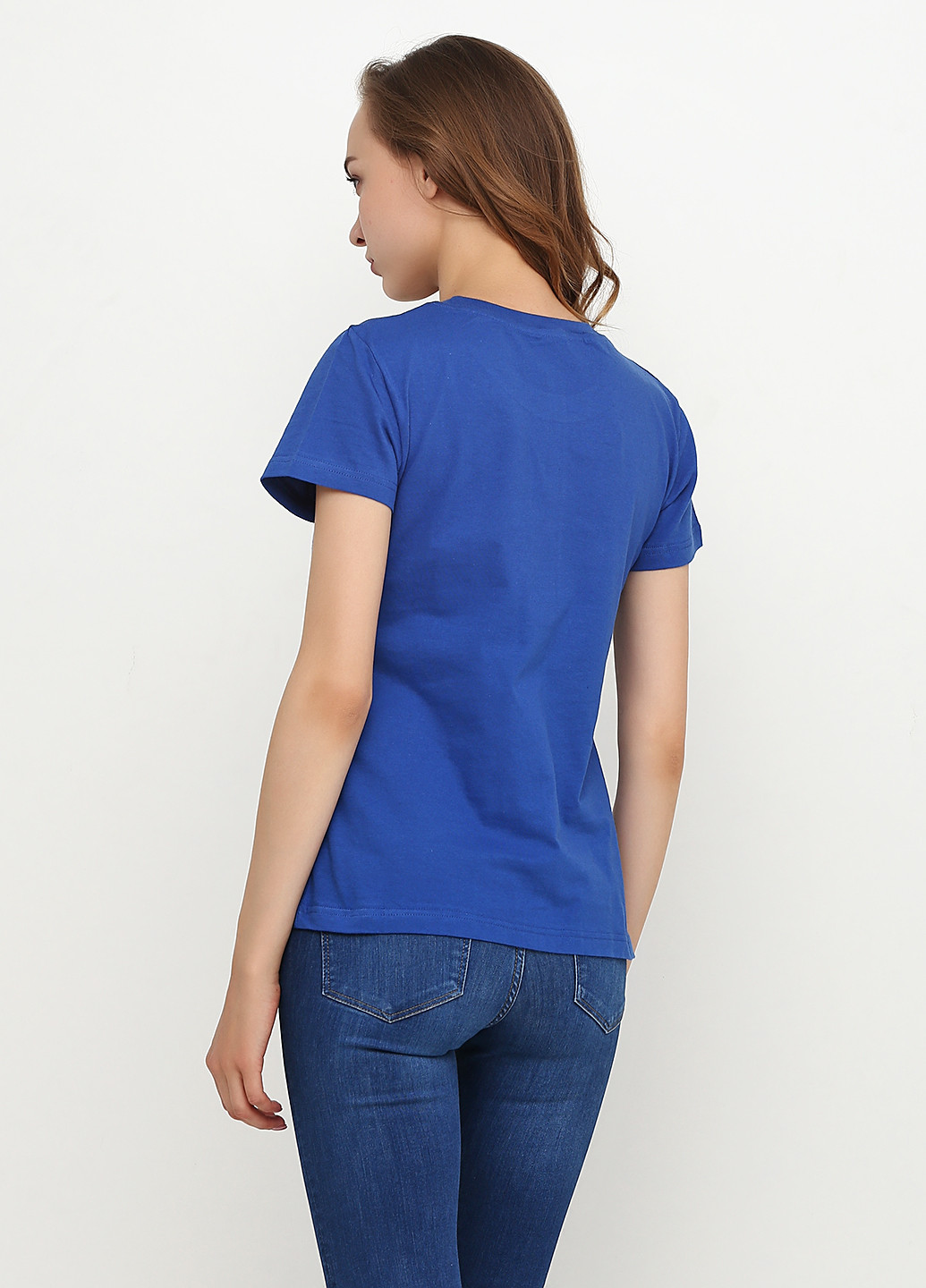 Синя літня футболка Manatki