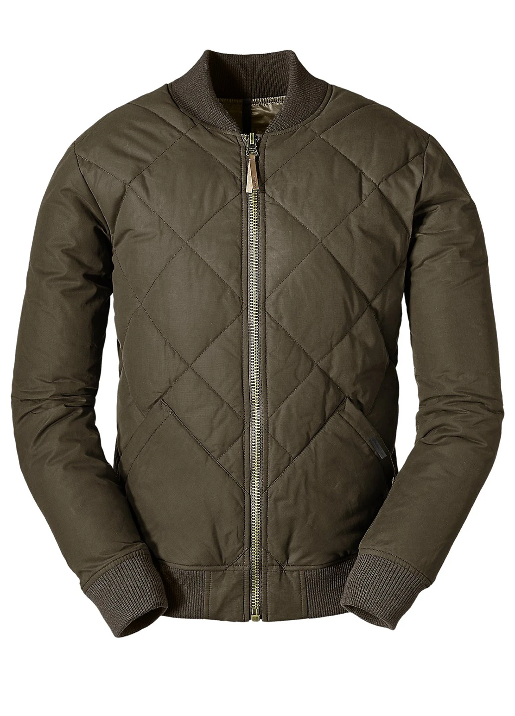 Оливкова (хакі) зимня куртка Eddie Bauer