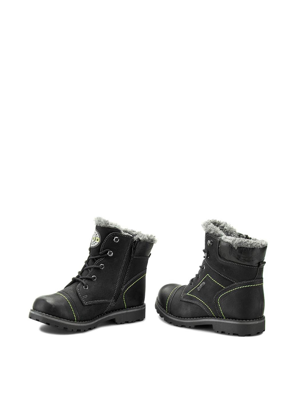 Черные кэжуал зимние черевики lasocki kids ci12-split-10 Lasocki Kids