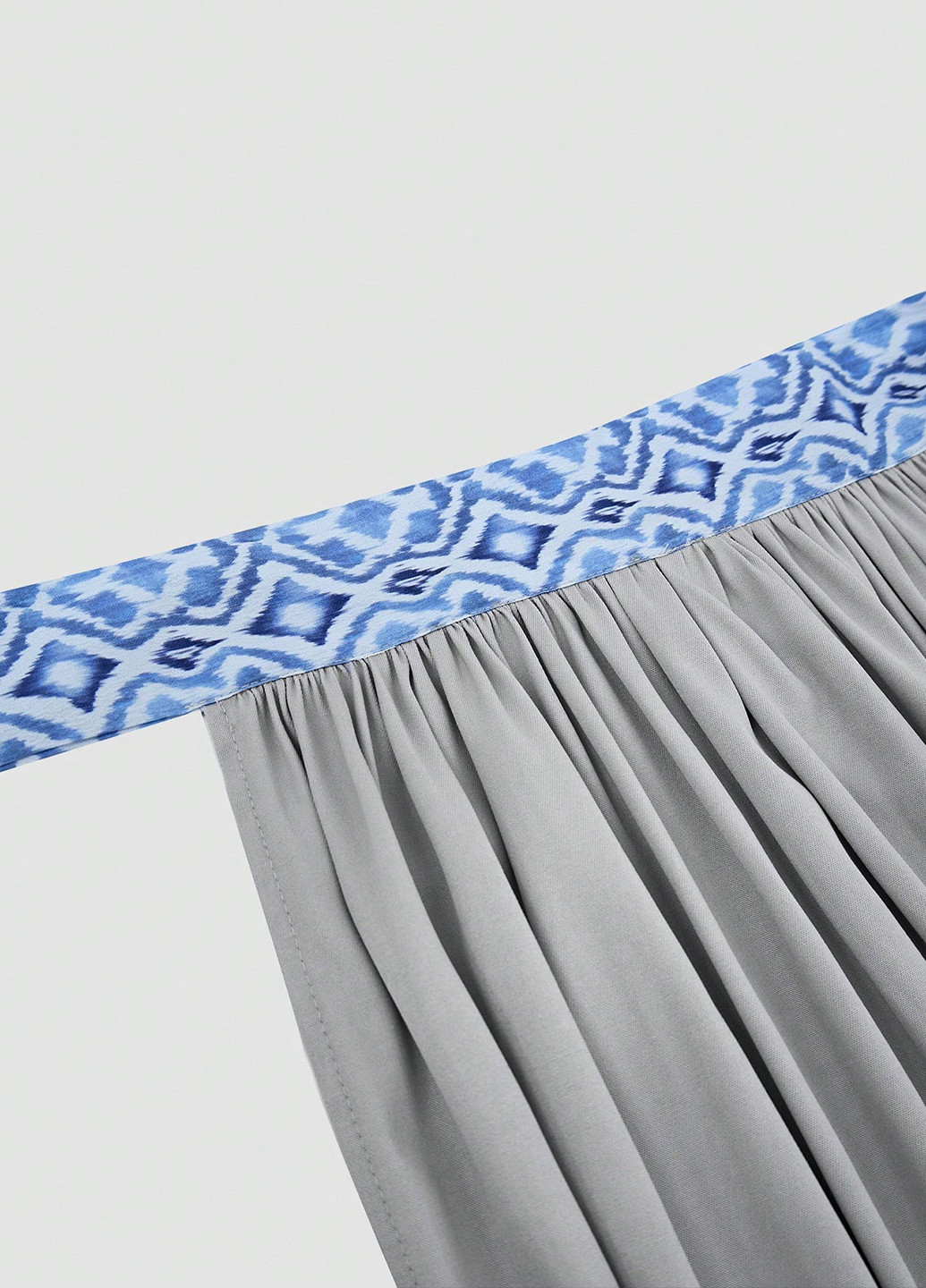 Комбінована святковий сукня кльош, з відкритими плечима SHEIN колор блок