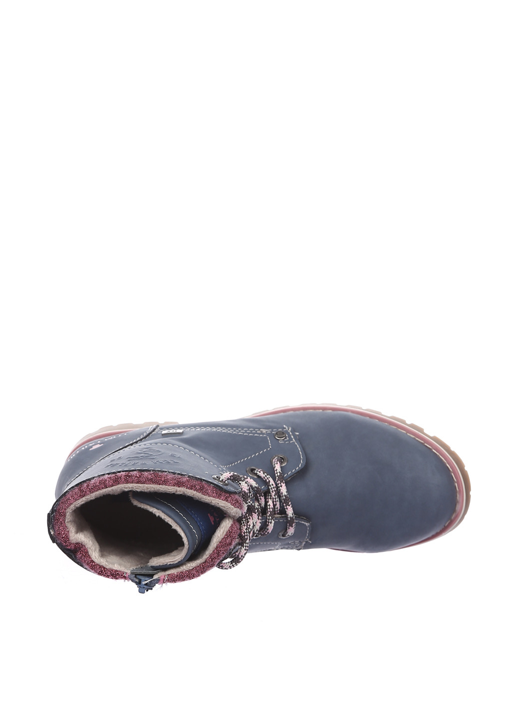 Темно-синие кэжуал осенние ботинки Tom Tailor