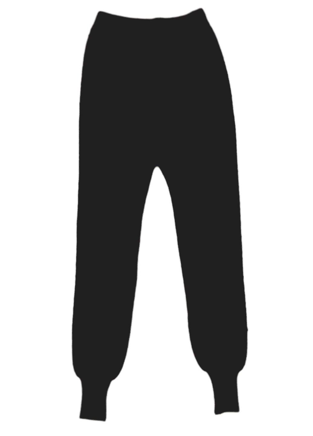 Черные кэжуал зимние брюки зауженные BG