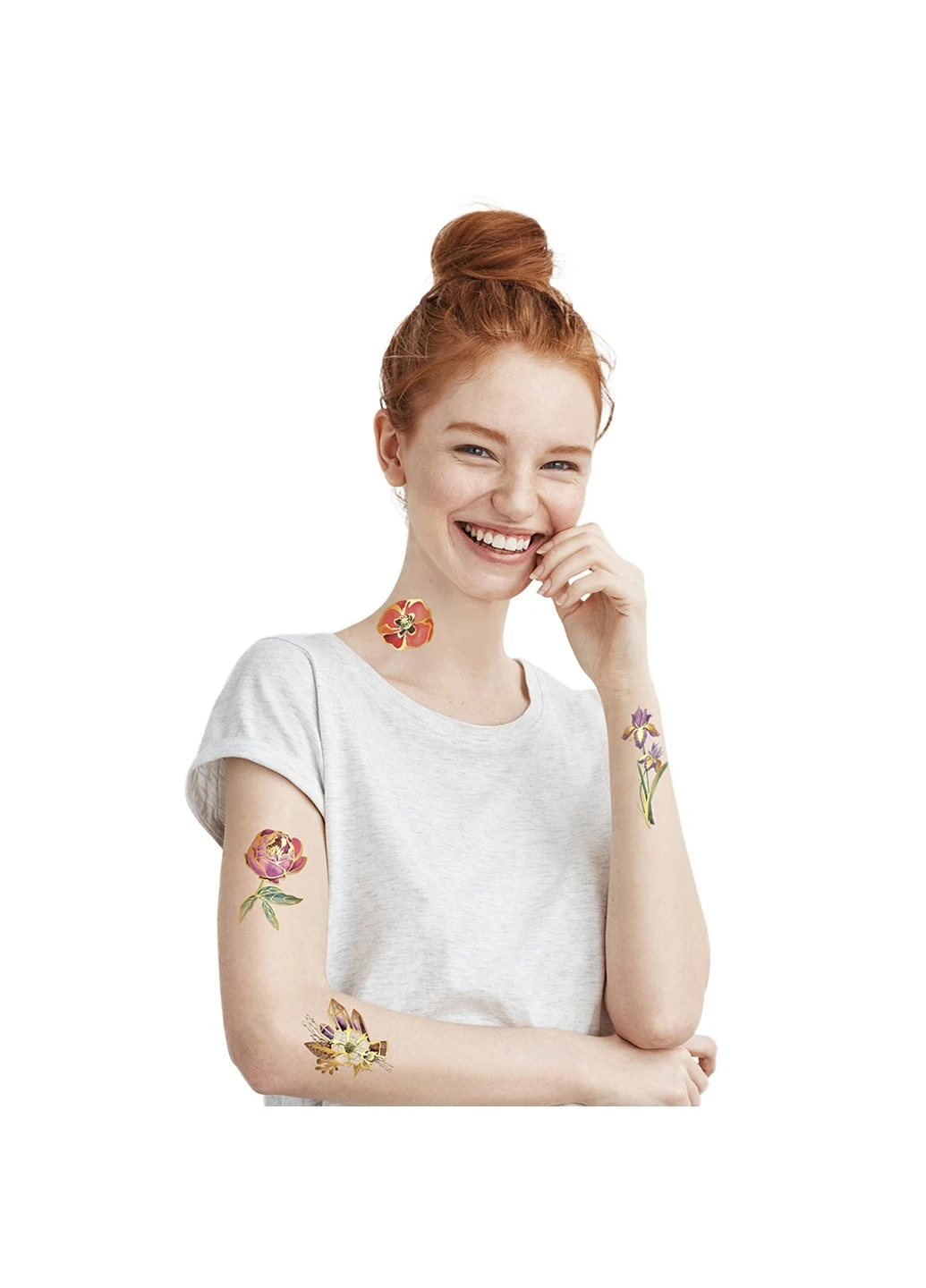 Временные тату "Gold Bouquet Set" TATTon.me (254255629)
