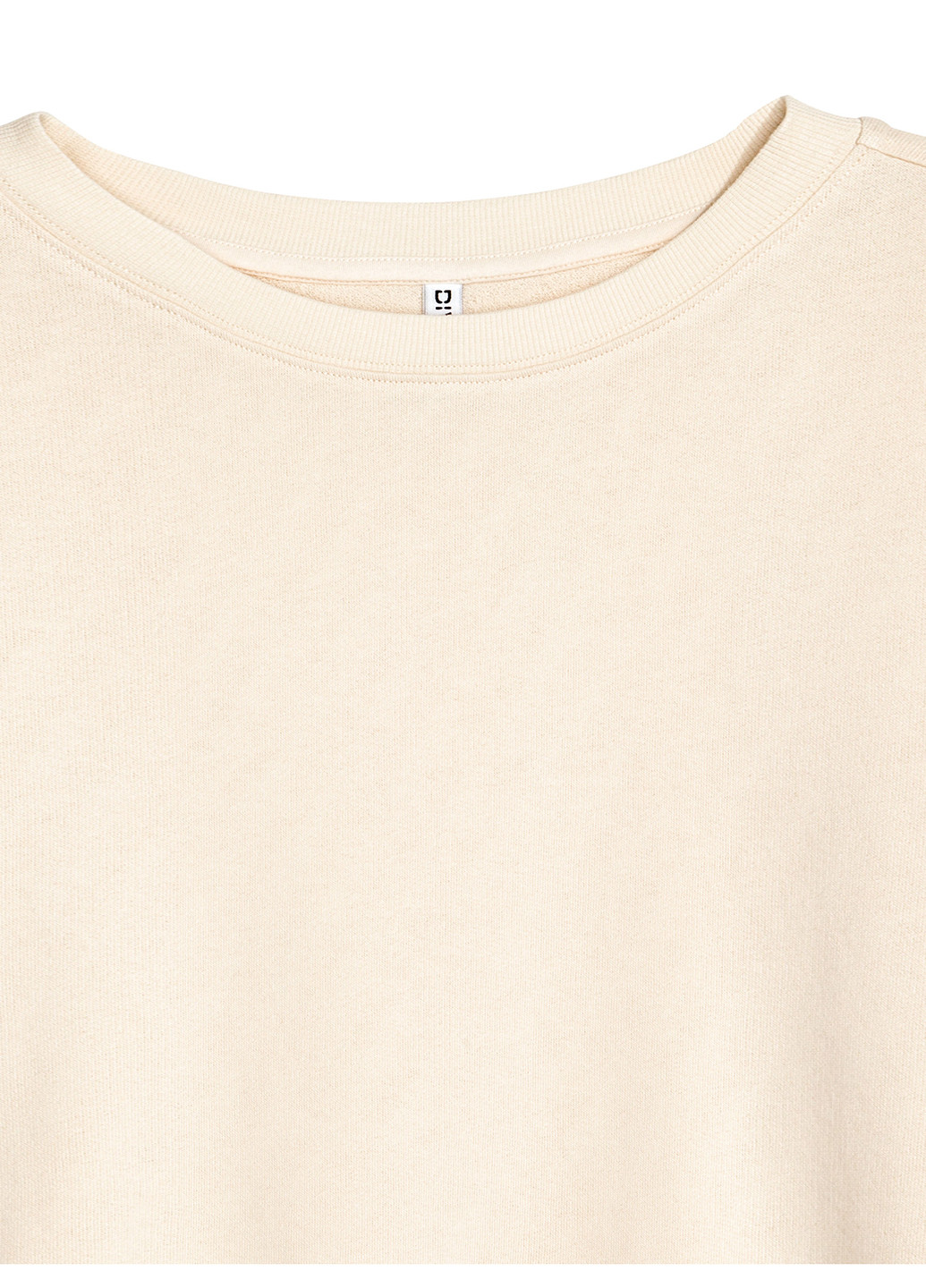Светло-бежевая летняя футболка H&M