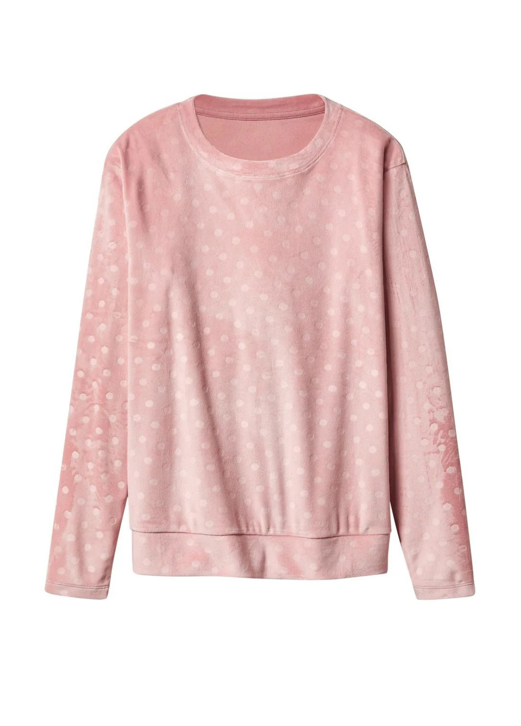 Світло-рожева зимня піжама (світшот, штани) Esmara