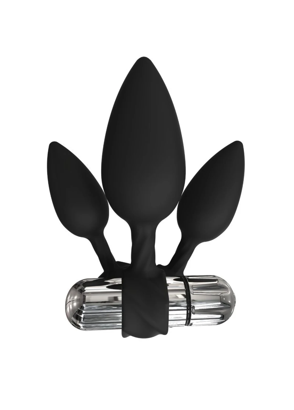 Набір анальних вібропробок Anal Training Plugs VIBE, діаметр 2,5 см - 3,1 см - 3,8 см Bathmate (254150783)