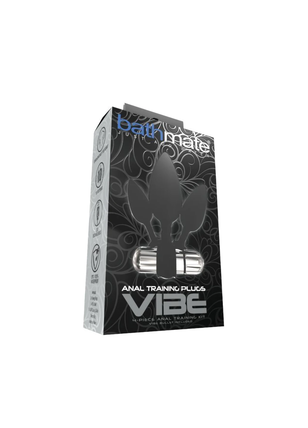 Набір анальних вібропробок Anal Training Plugs VIBE, діаметр 2,5 см - 3,1 см - 3,8 см Bathmate (254150783)