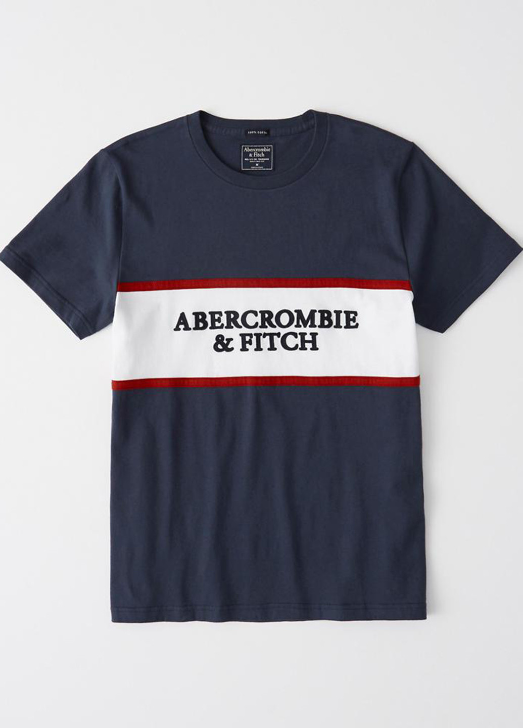Комбинированная футболка Abercrombie & Fitch