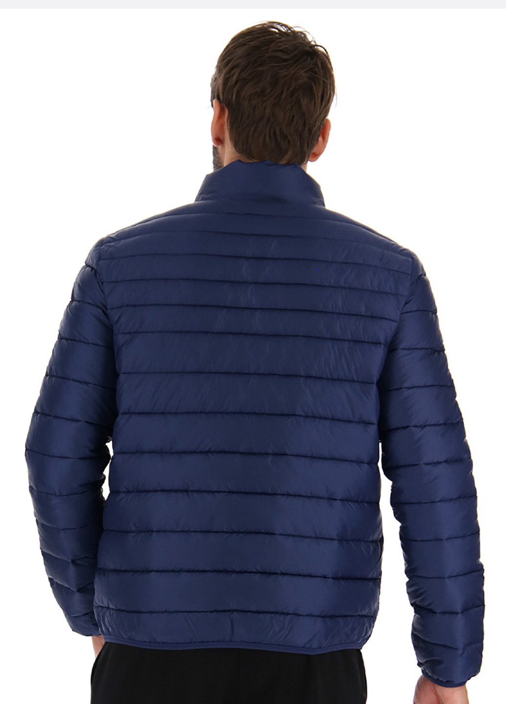 Темно-синяя демисезонная куртка Lotto BOMBER CORTINA III PAD PL