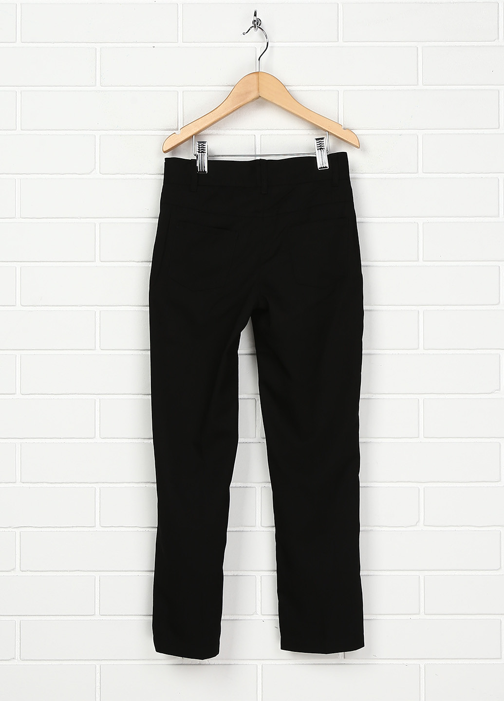 Черные кэжуал демисезонные зауженные брюки Pinetti