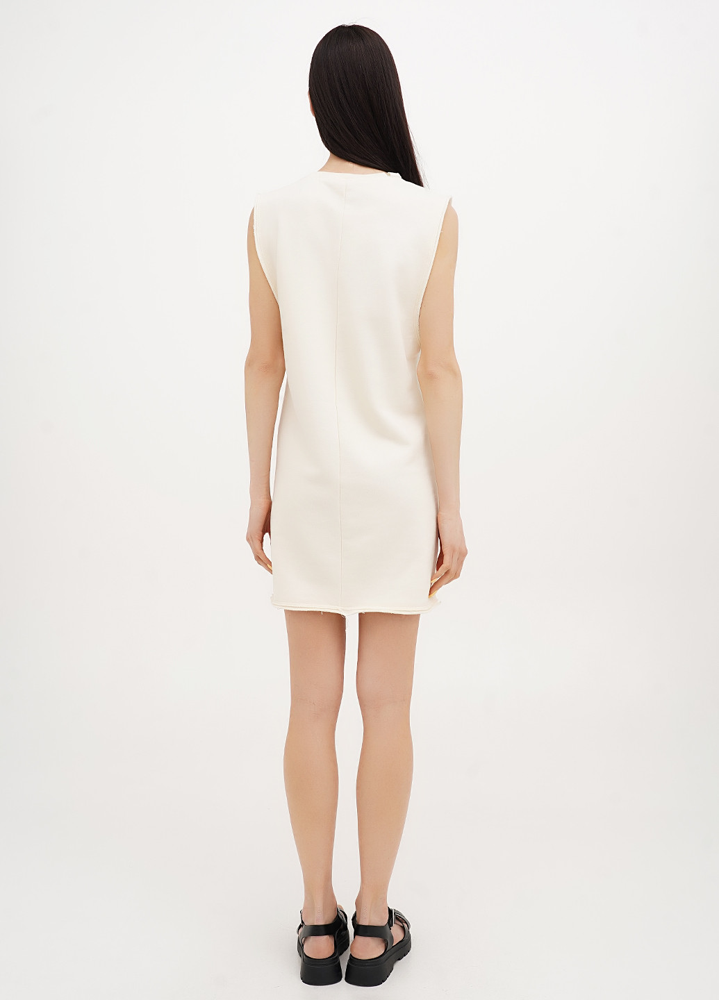 Молочна кежуал сукня сукня-майка Vicolo однотонна