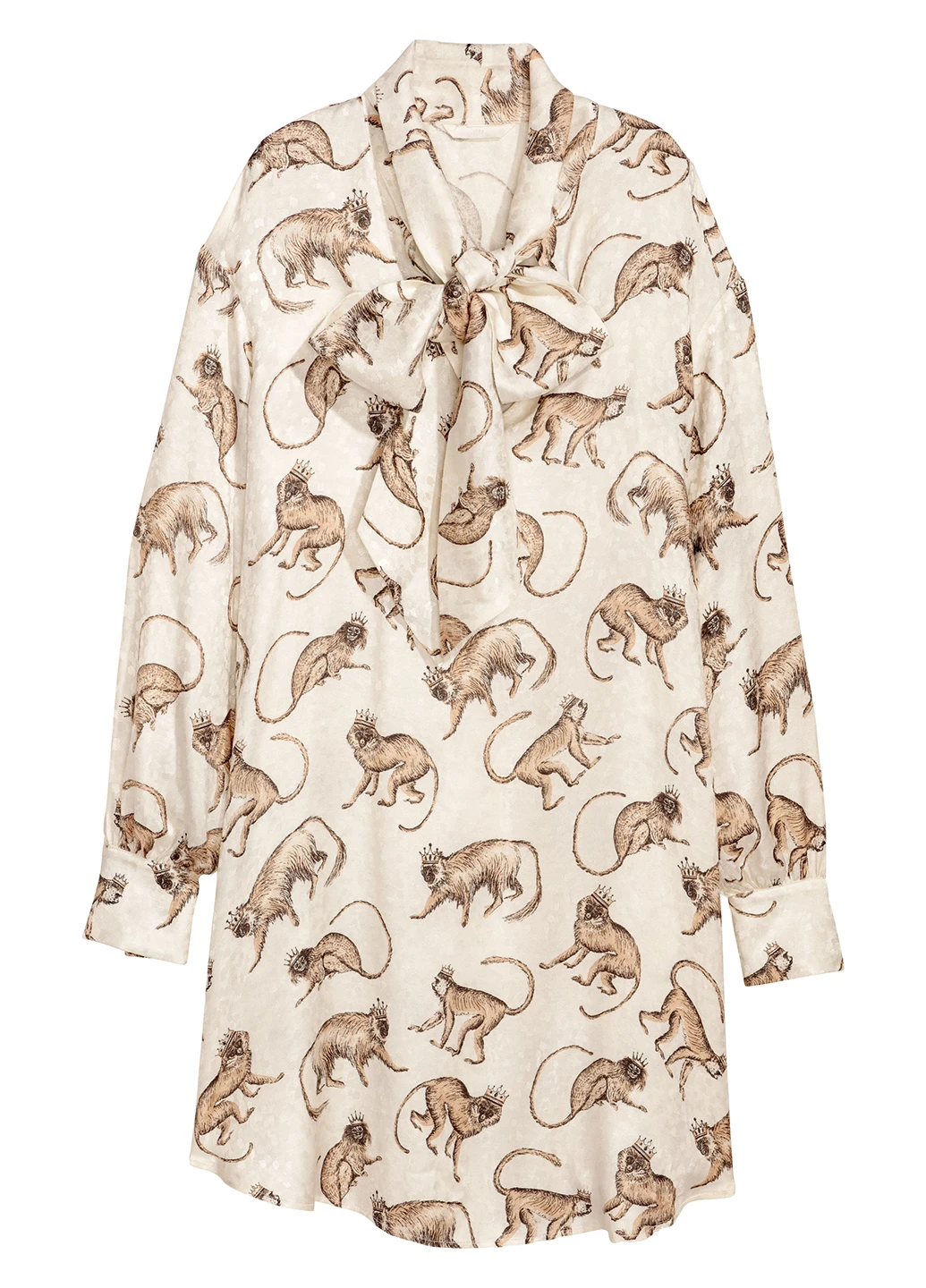 Белое деловое платье H&M
