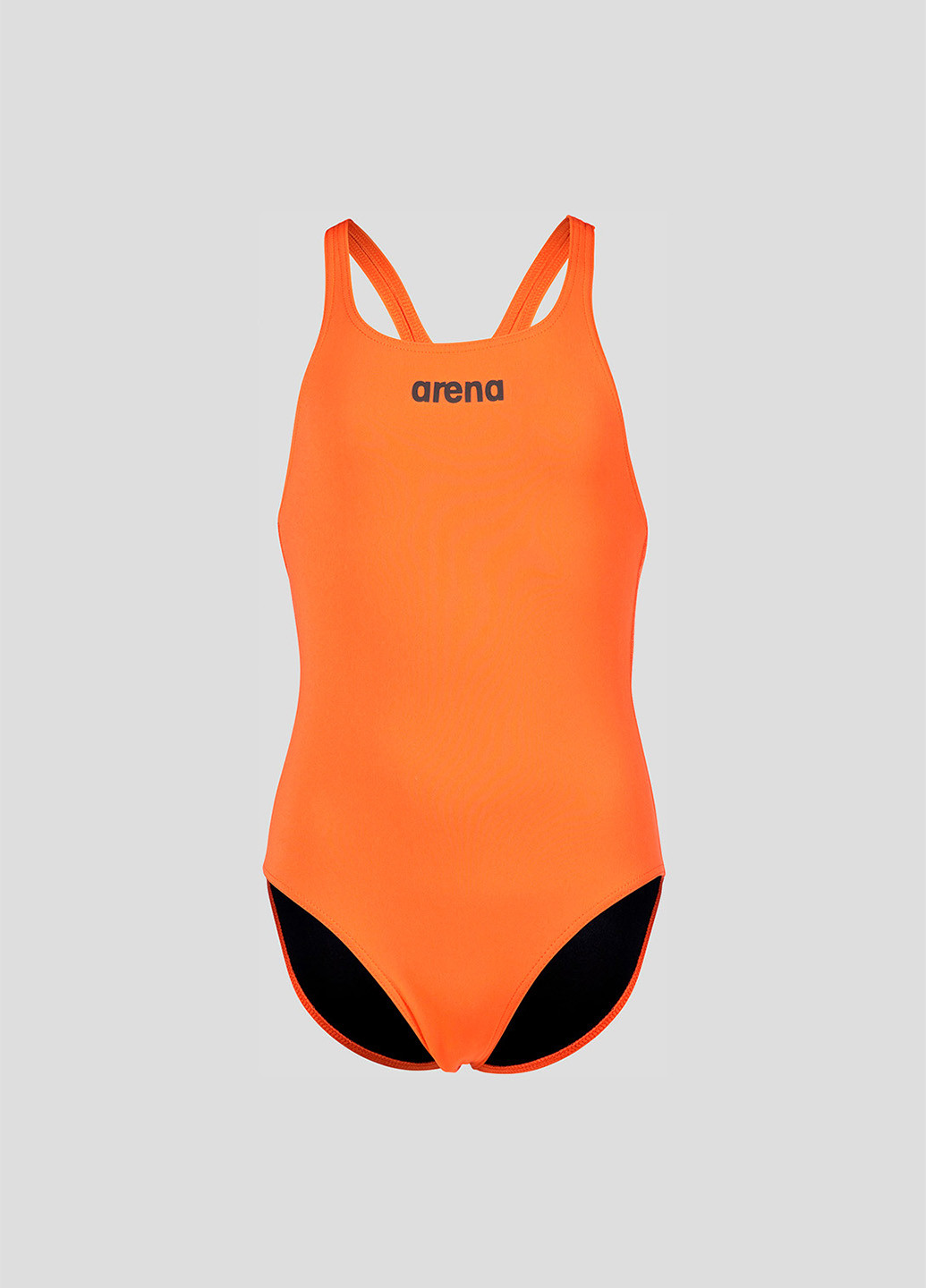 Оранжевый летний купальник слитный Arena TEAM SWIM PRO SOLID