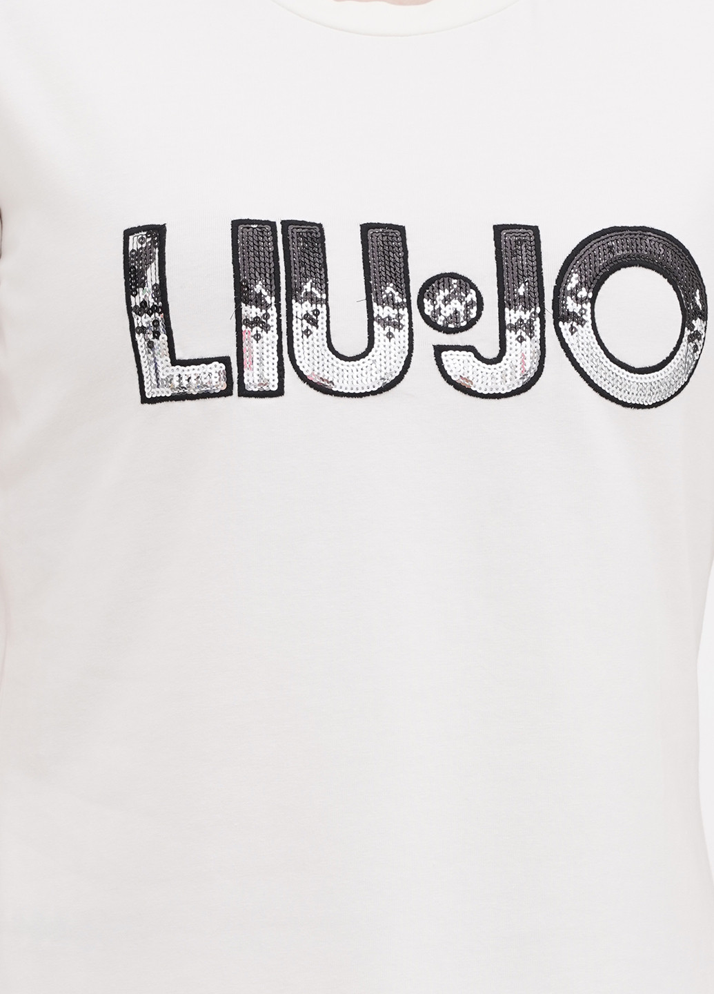 Молочна літня футболка Liu-Jo
