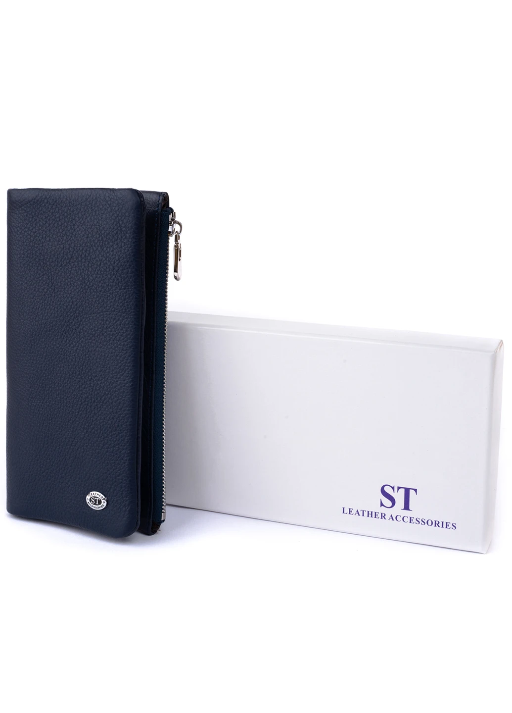 Жіночий шкіряний гаманець 18,5х9х1,5 см st leather (252134176)