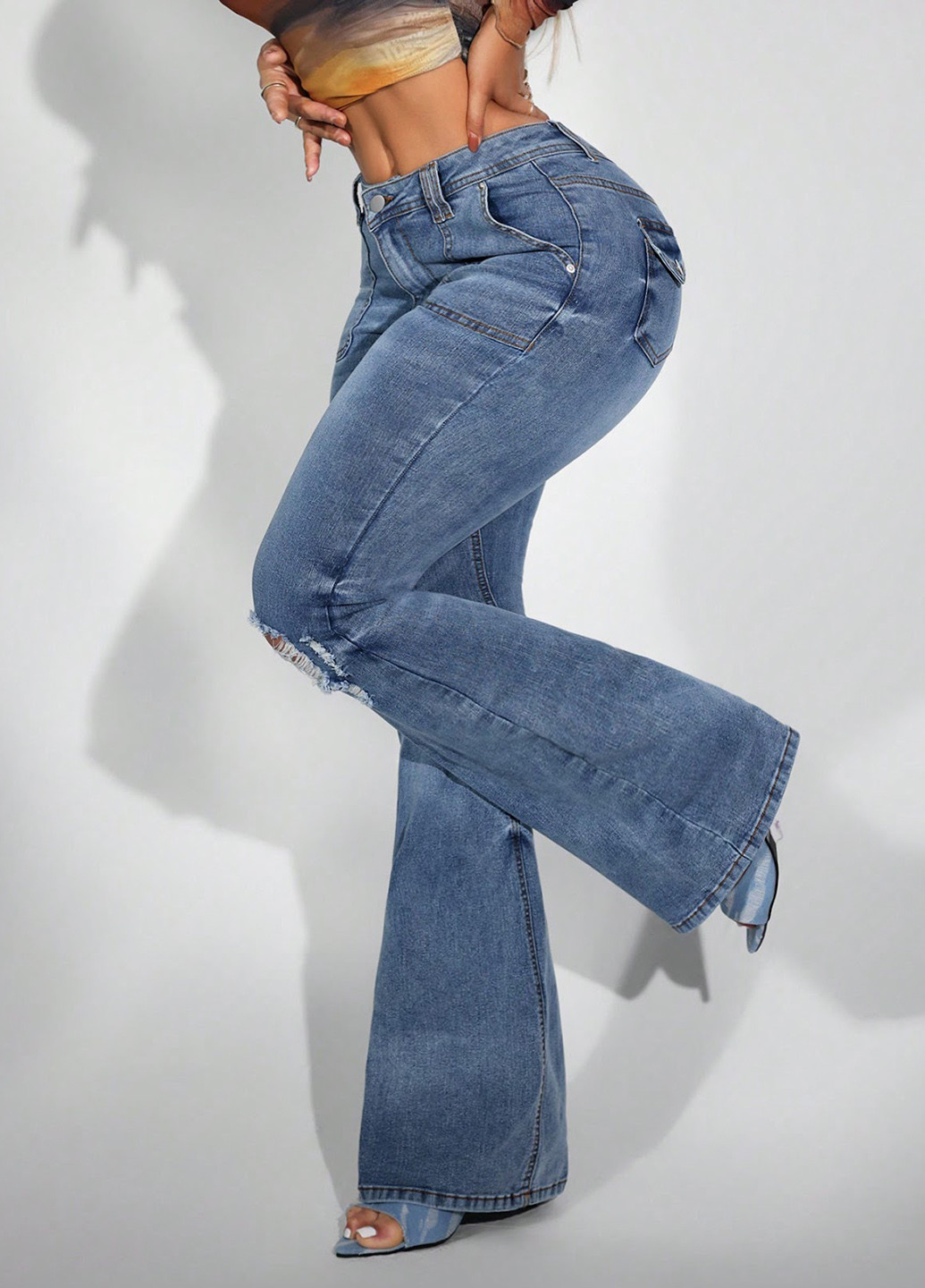 Джинси SHEIN - (323127413)