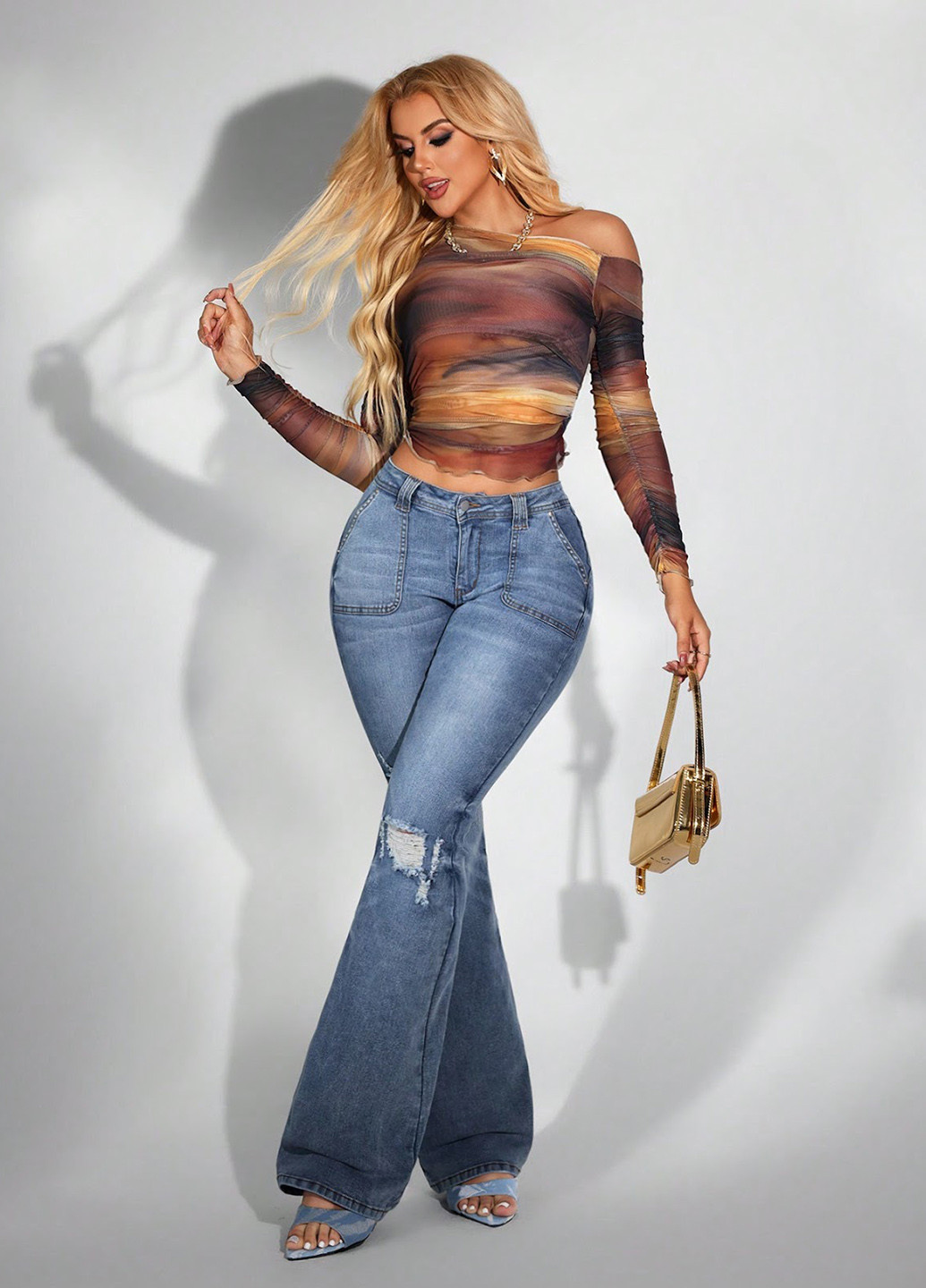 Джинси SHEIN - (323127413)