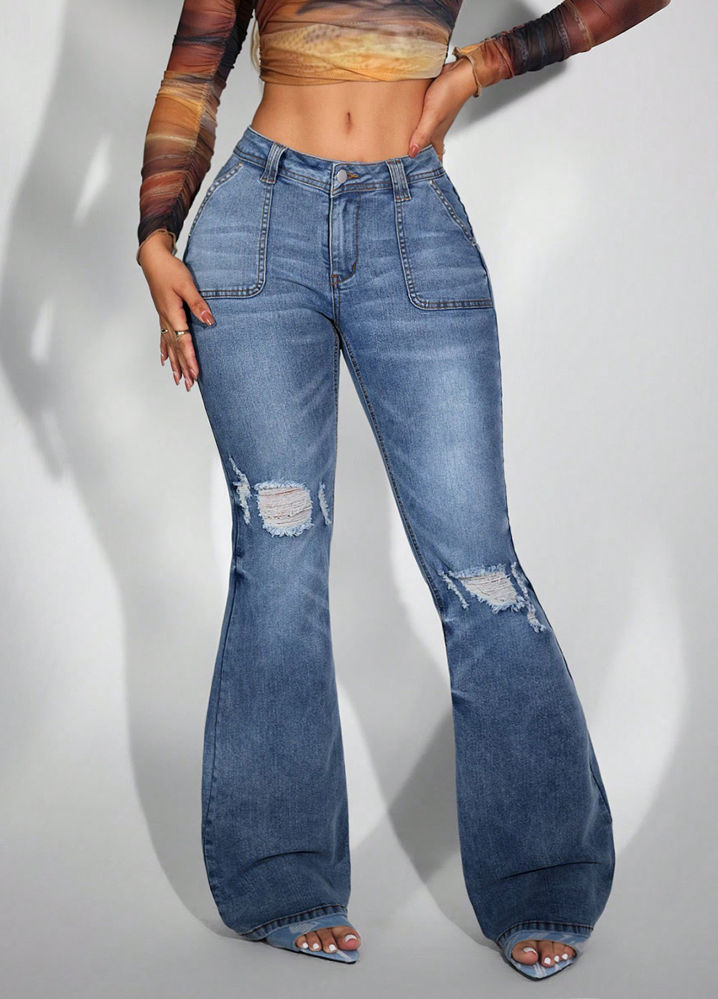 Джинси SHEIN - (323127413)