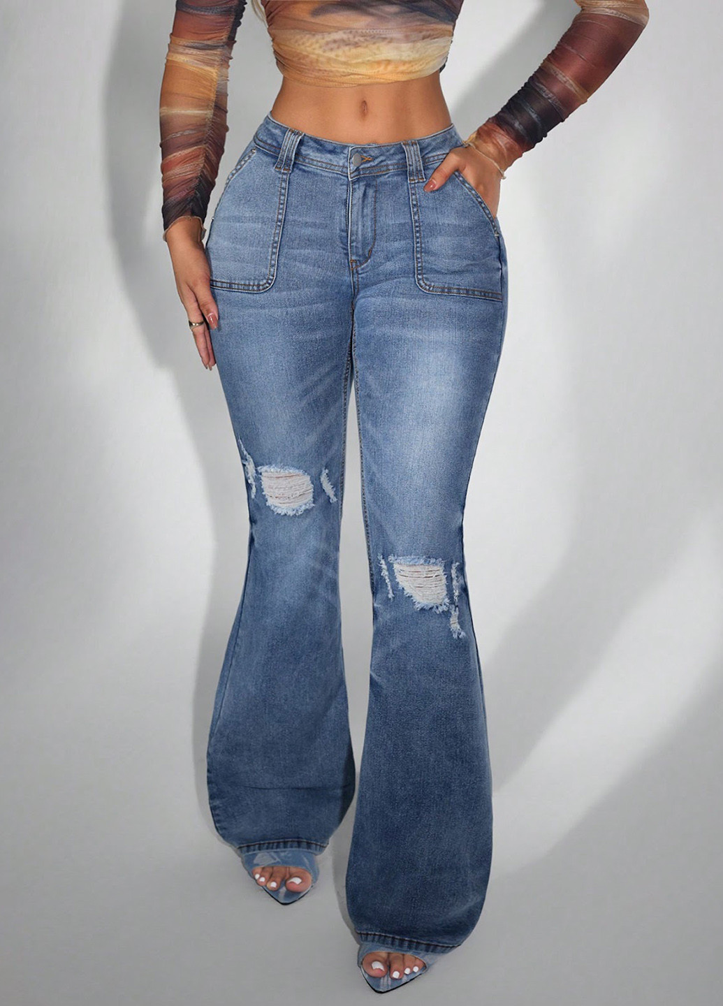 Джинси SHEIN - (323127413)