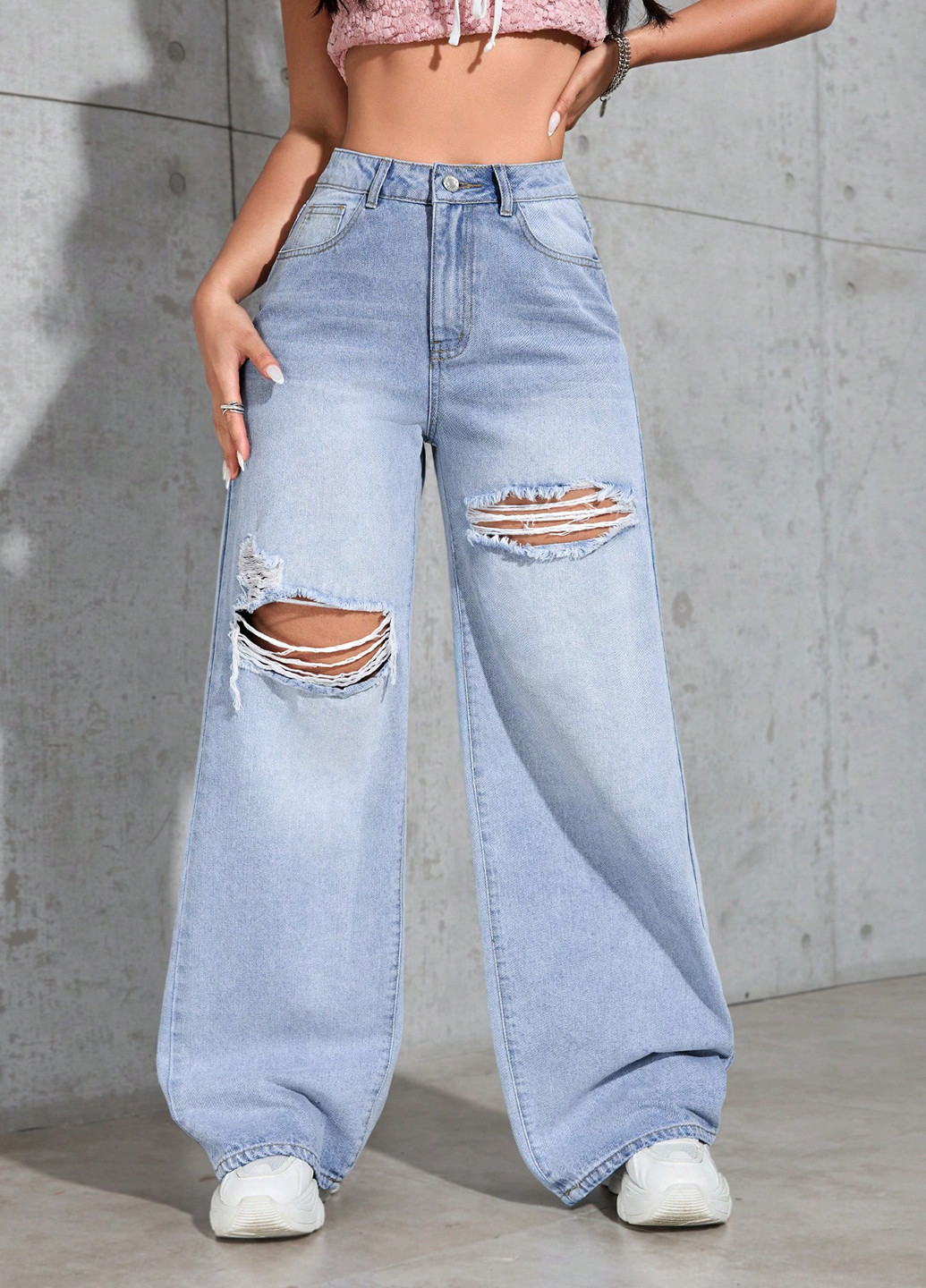 Джинси SHEIN - (340648850)