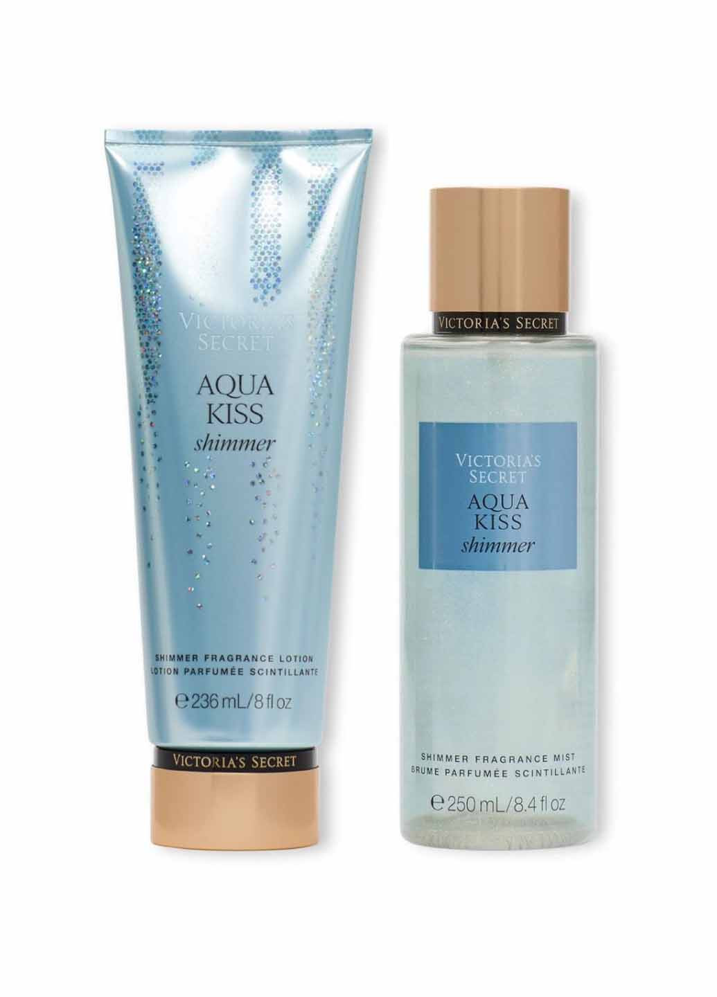 Набор Aqua Kiss Shimmer (2 пр.) Victoria's Secret (367242900)