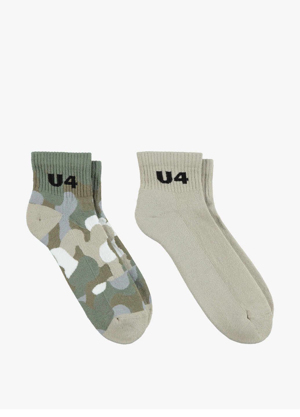 Сірі шкарпетки (2 пари) UNITED4 малюнки (329059706)