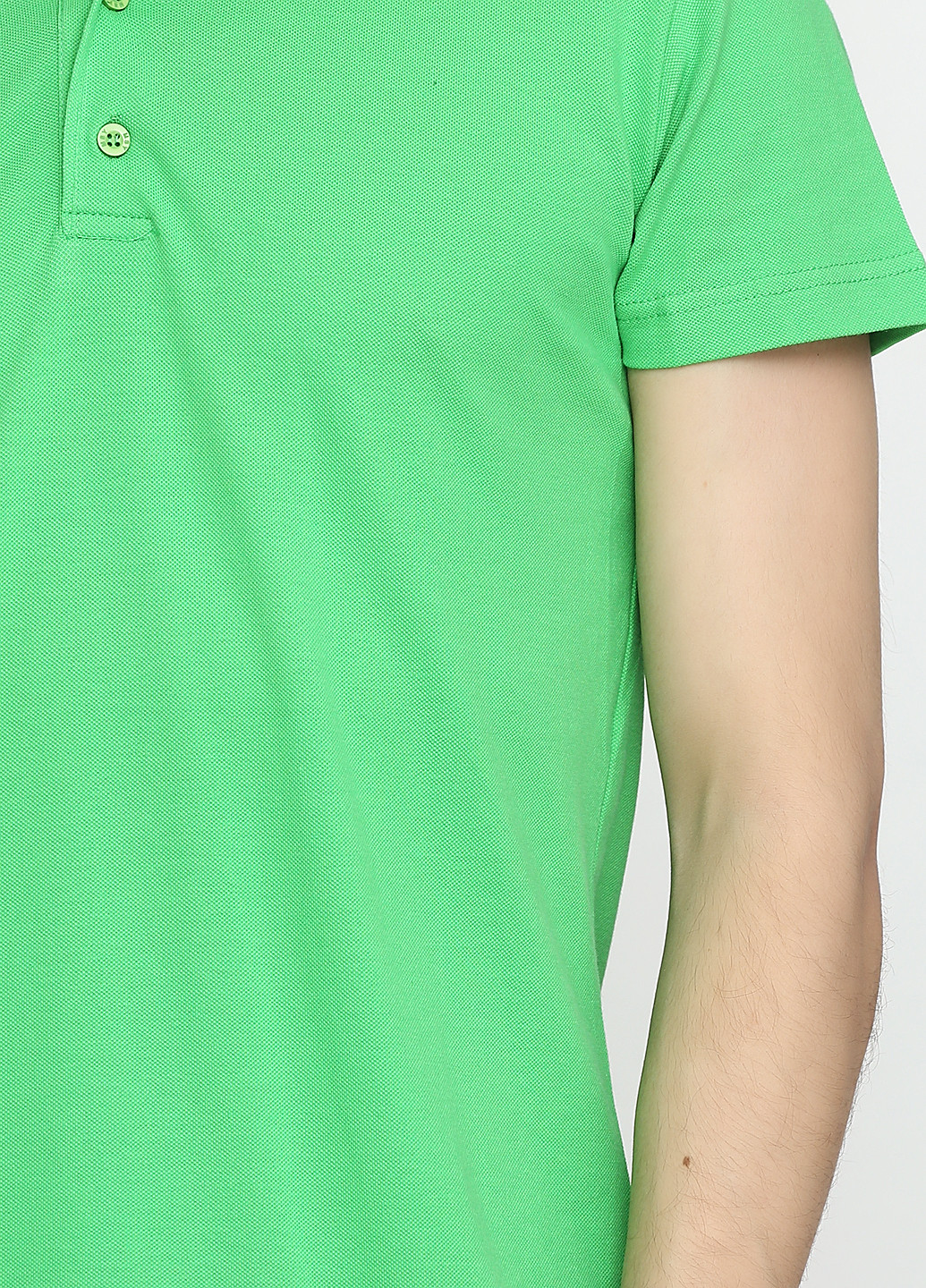 Салатовая футболка-футболка для мужчин MSY однотонная