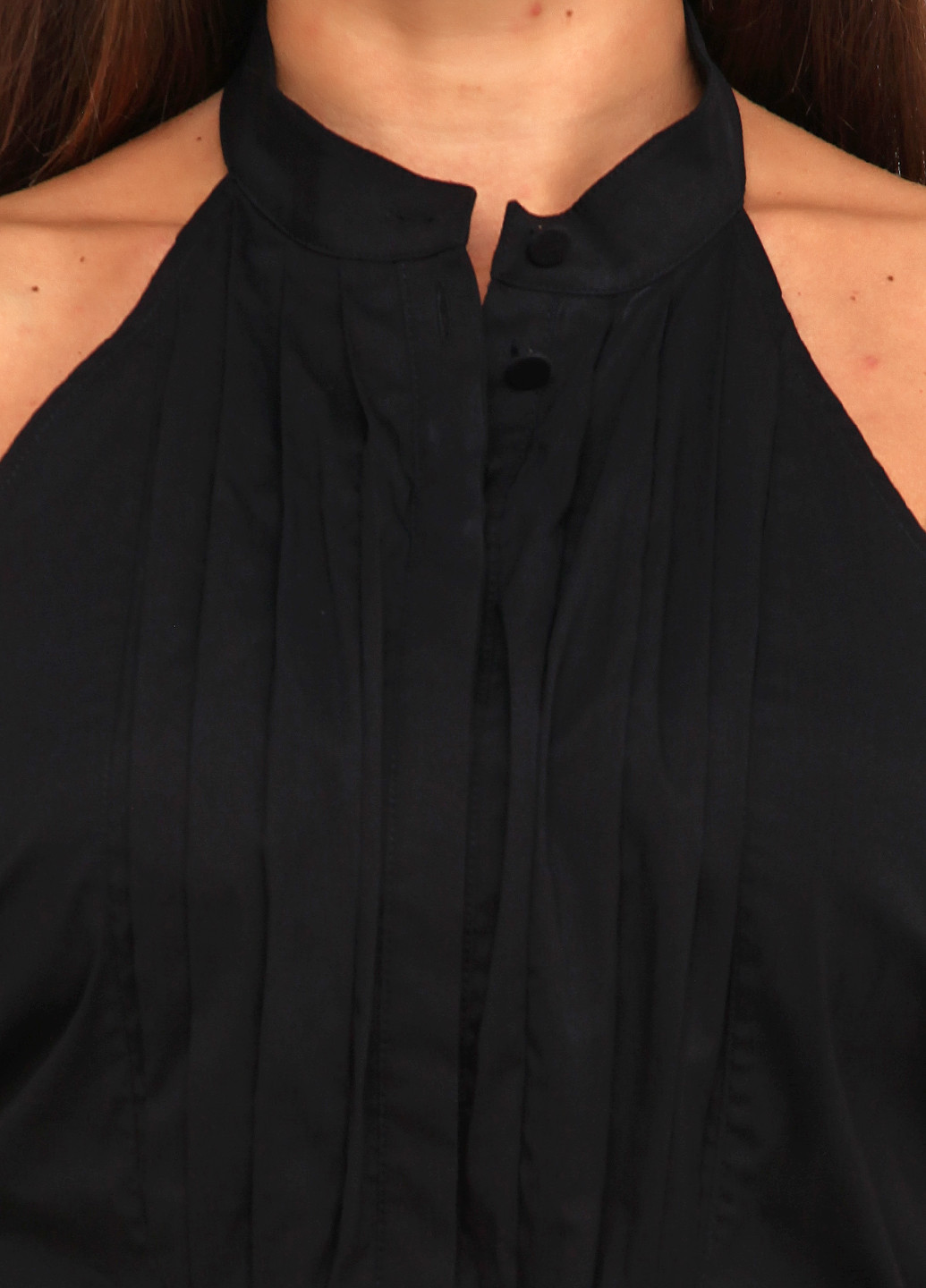 Боди Patrizia Pepe блуза-боди однотонные чёрные кэжуалы