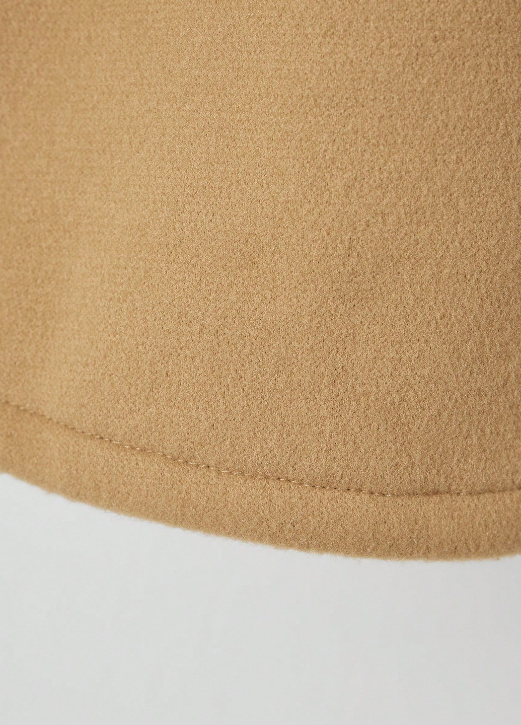 Пісочне демісезонне Пальто двобортне SHEIN