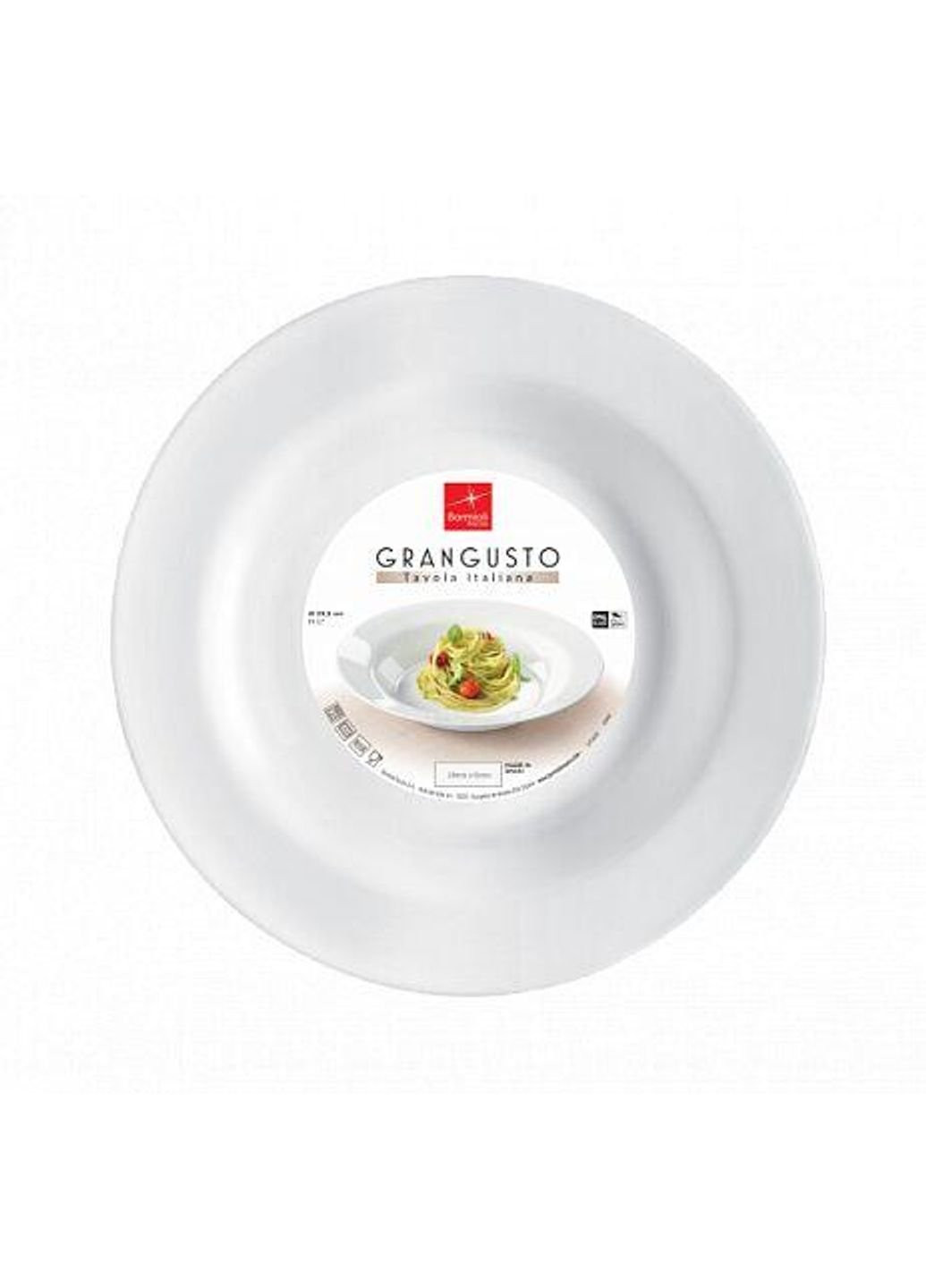 Тарелка для пасты Grangusto 400850-FTB-121990 30 см Bormioli Rocco (253612701)