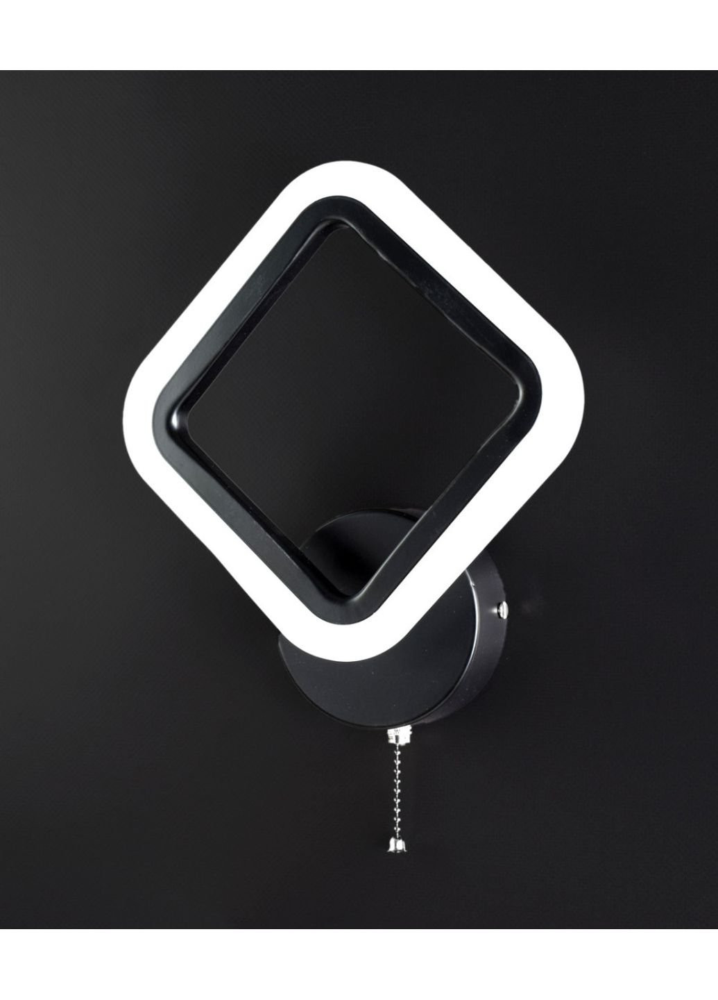 Бра настінна LED 2400/1S-bk Чорний 8х22х34 див. Sunnysky (253541912)