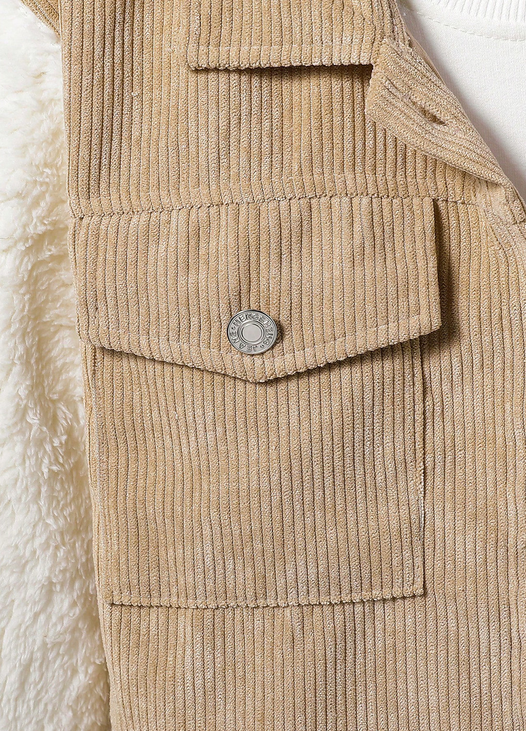 Бежевая демисезонная куртка SHEIN